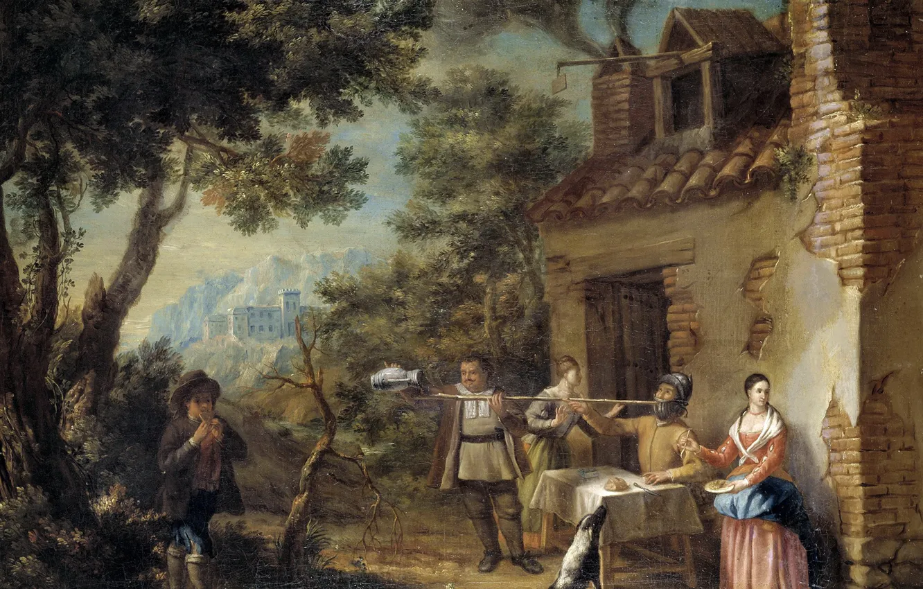 Photo wallpaper picture, the plot, genre, Valero Iriarte, Selling Don Quixote