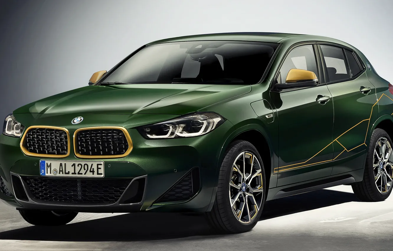 Photo wallpaper BMW, BMW X2, 2022, Edition GoldPlay