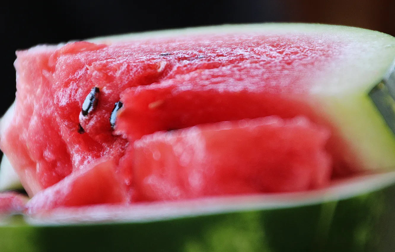 Photo wallpaper red, green, berries, watermelon, juicy, sweet