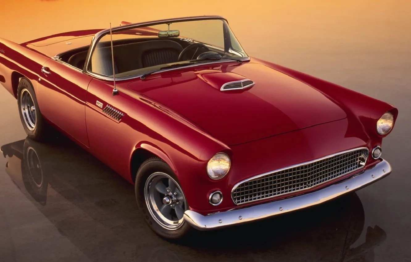 Photo wallpaper Ford, muscle car, Thunderbird