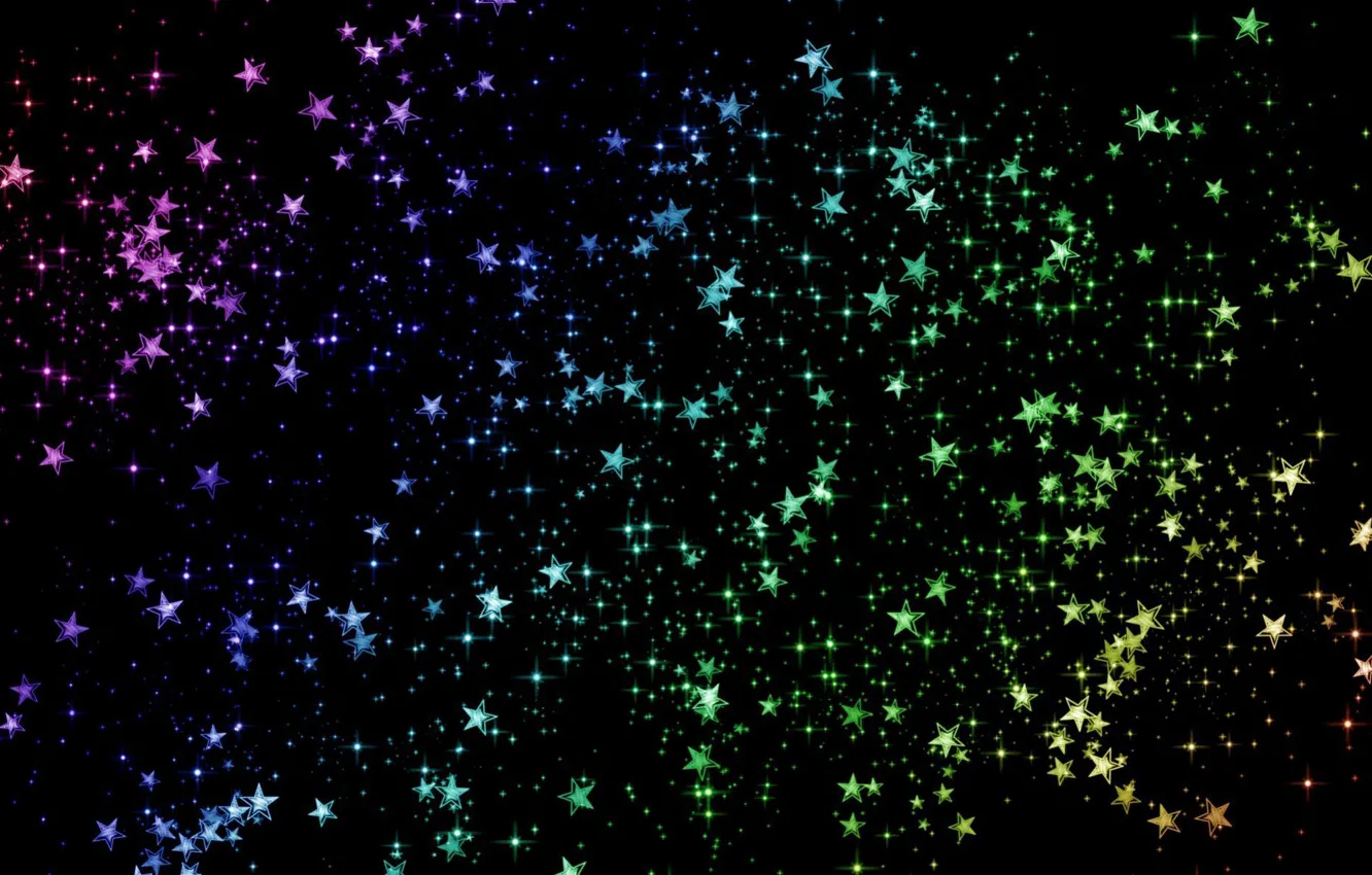 Photo wallpaper color, Shine, stars, Space, sequins