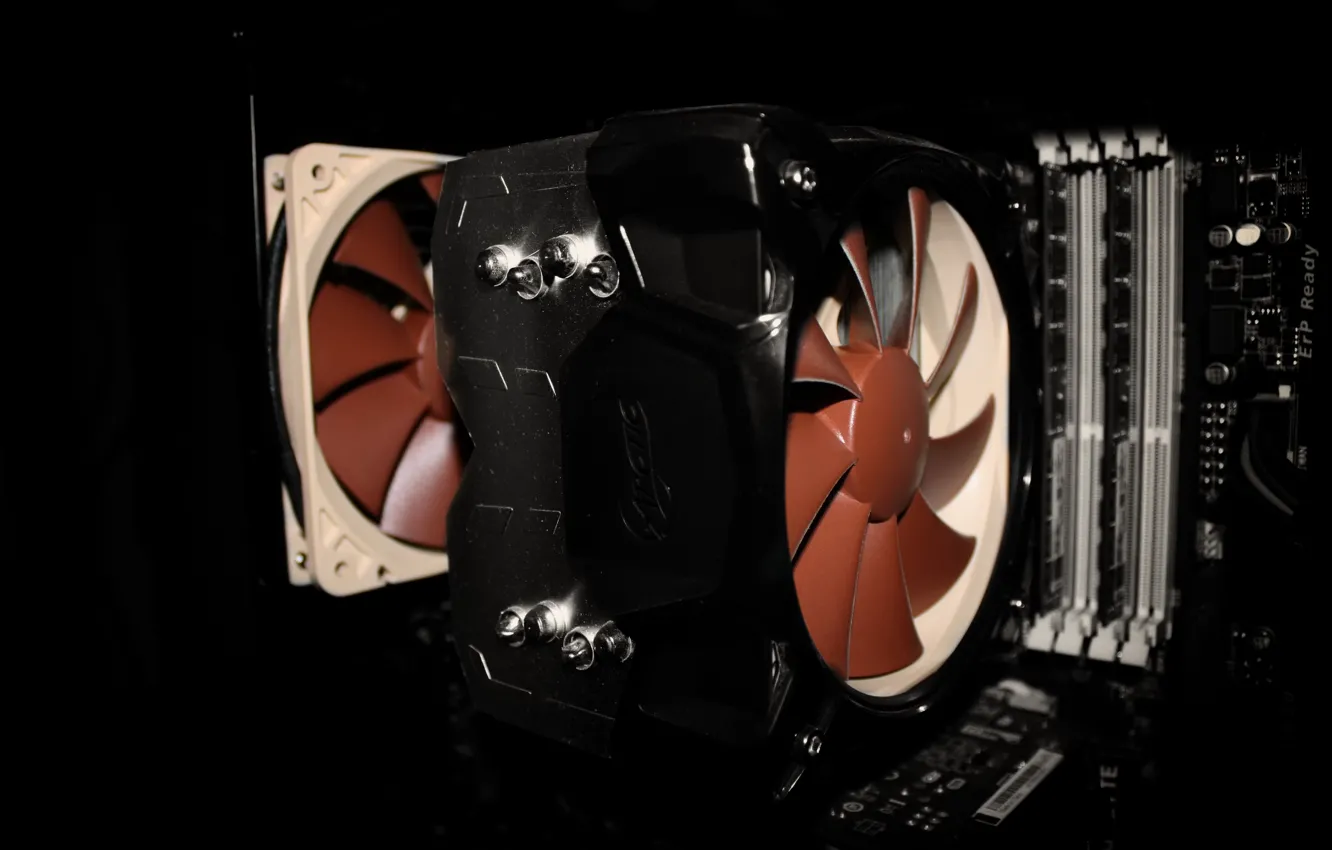 Photo wallpaper computer, cooling, cooler