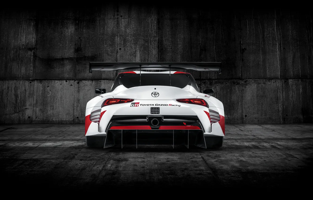 Photo wallpaper Toyota, 2018, wing, feed, GR Supra Racing Concept
