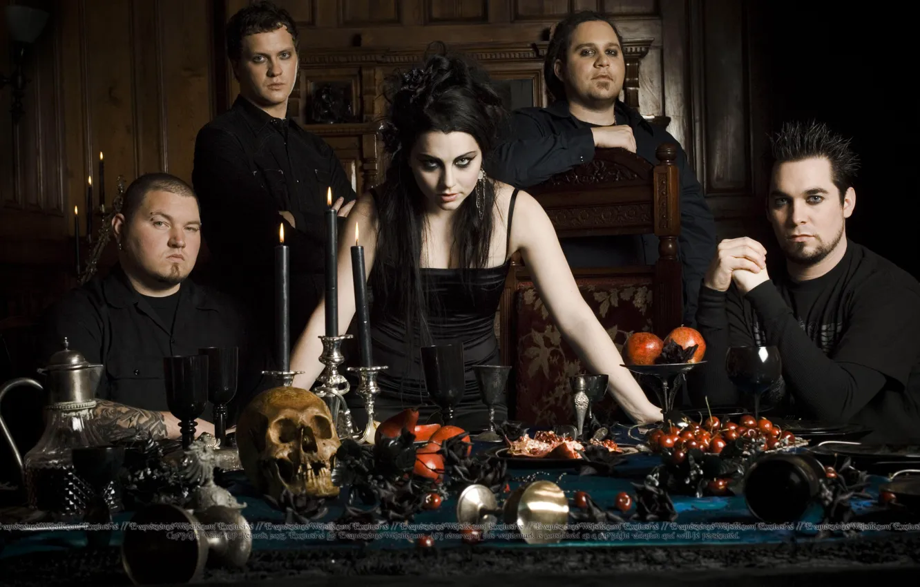 Photo wallpaper Amy Lee, Evanescence, The Open Door