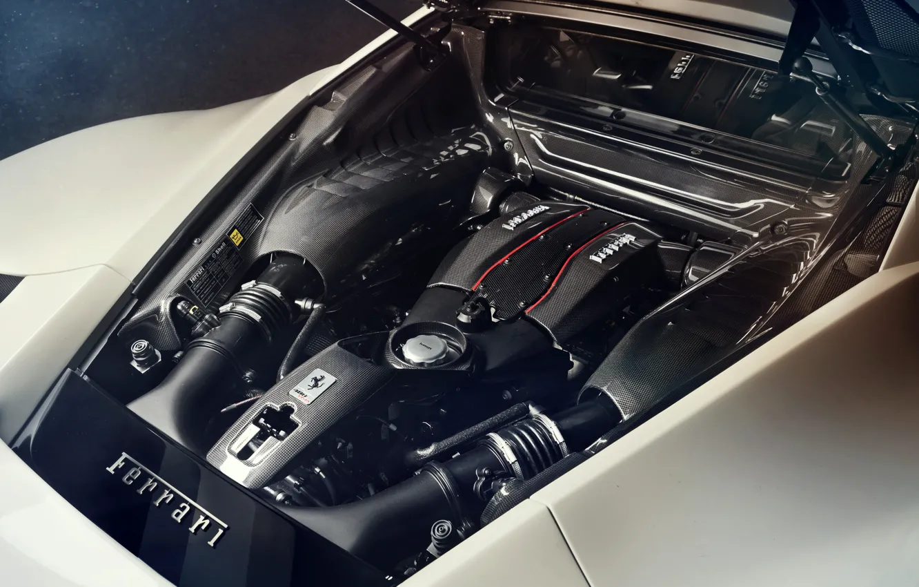 Photo wallpaper engine, Ferrari, Novitec, 488, Pista, 2019, V8 twin-turbo