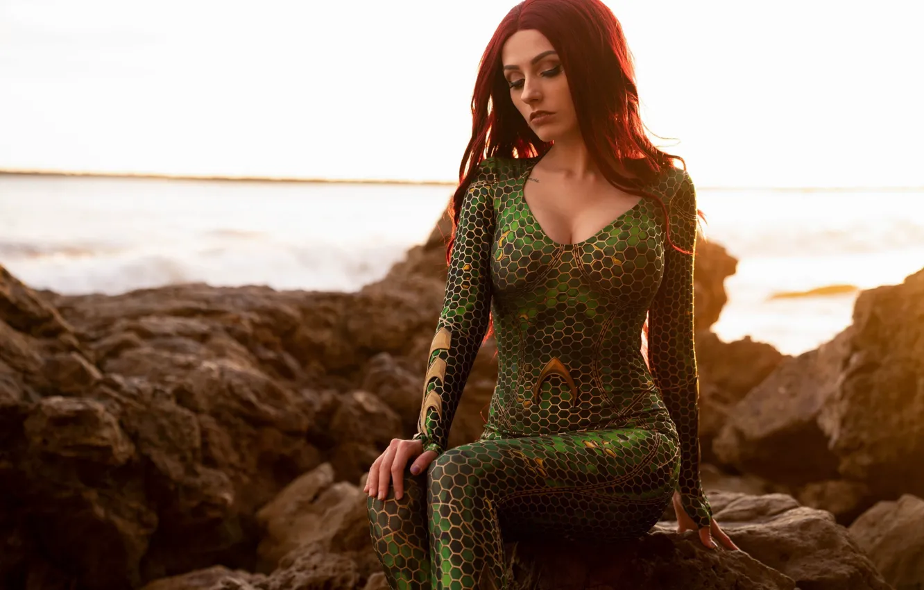 Photo wallpaper girl, sweetheart, model, bright, cool, gentle, beautiful, colorful