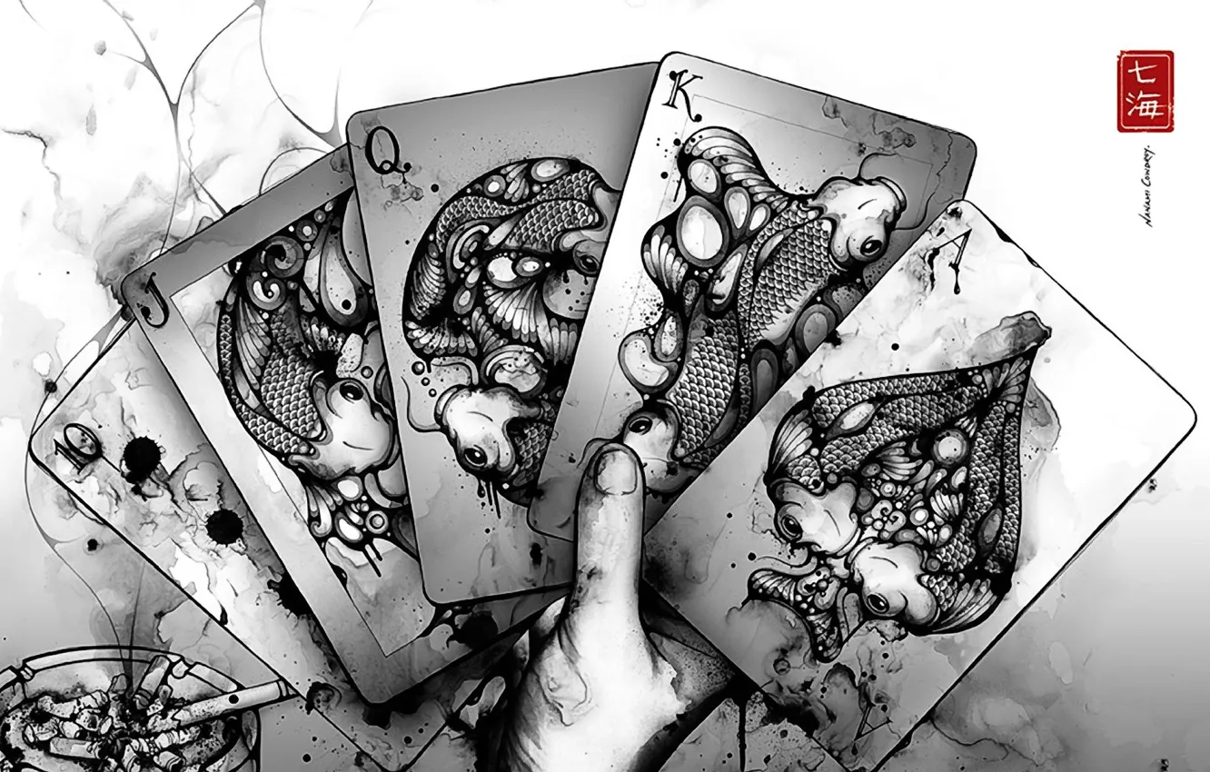 Photo wallpaper white, map, black