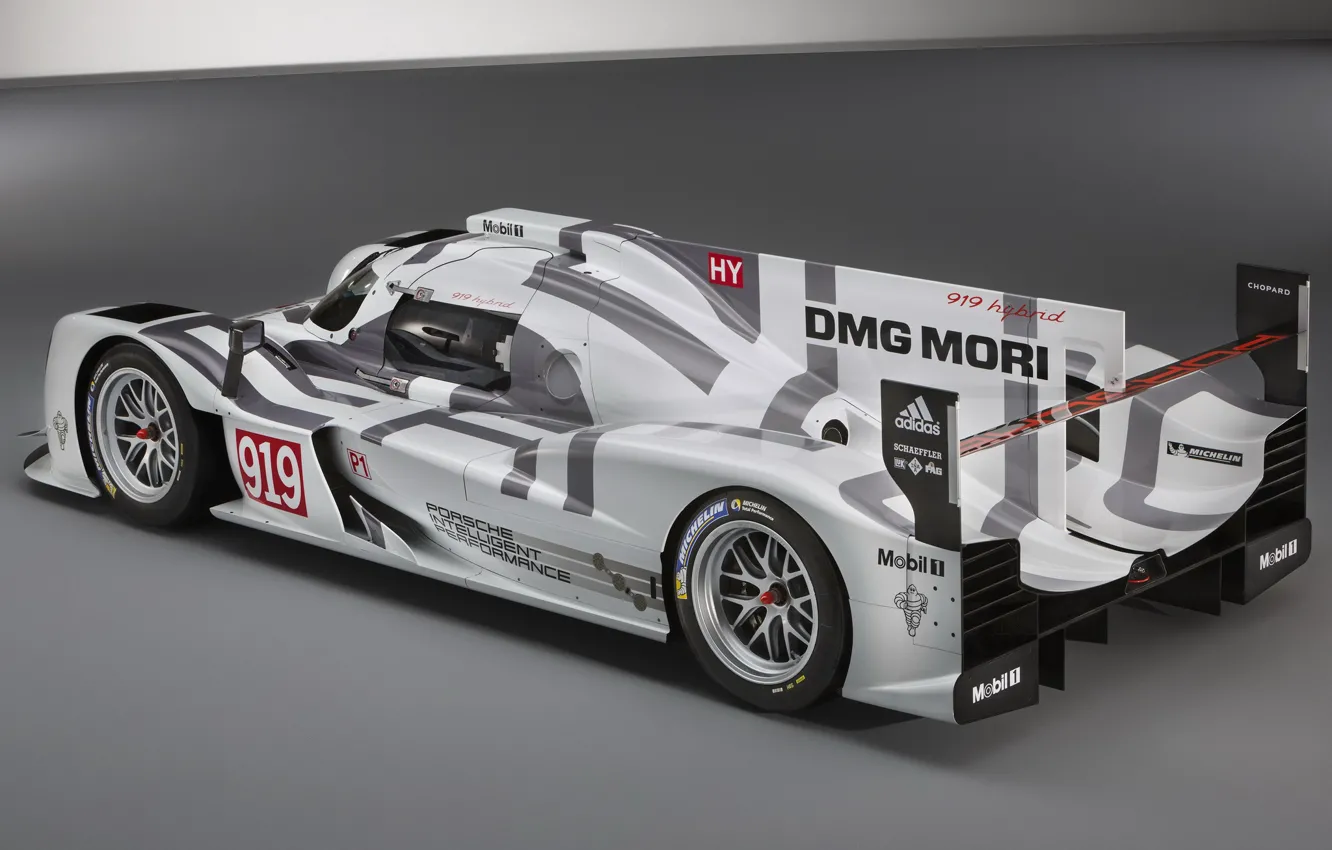 Photo wallpaper Porsche, Wheel, Drives, LMP1, 24 Hours of Le Mans, 24 hours of Le Mans, 2014, …