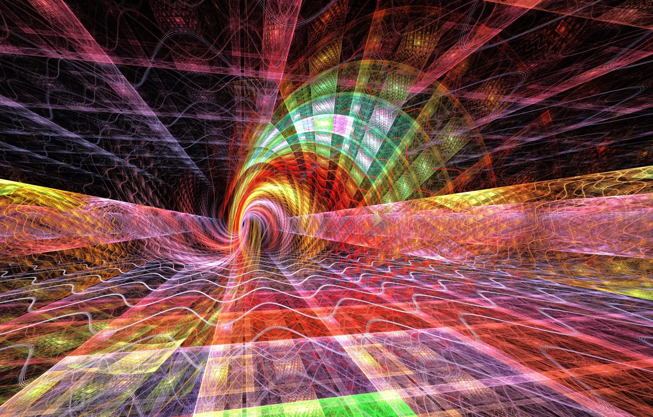 Photo wallpaper time, Fractal, Drazen Jerkovic