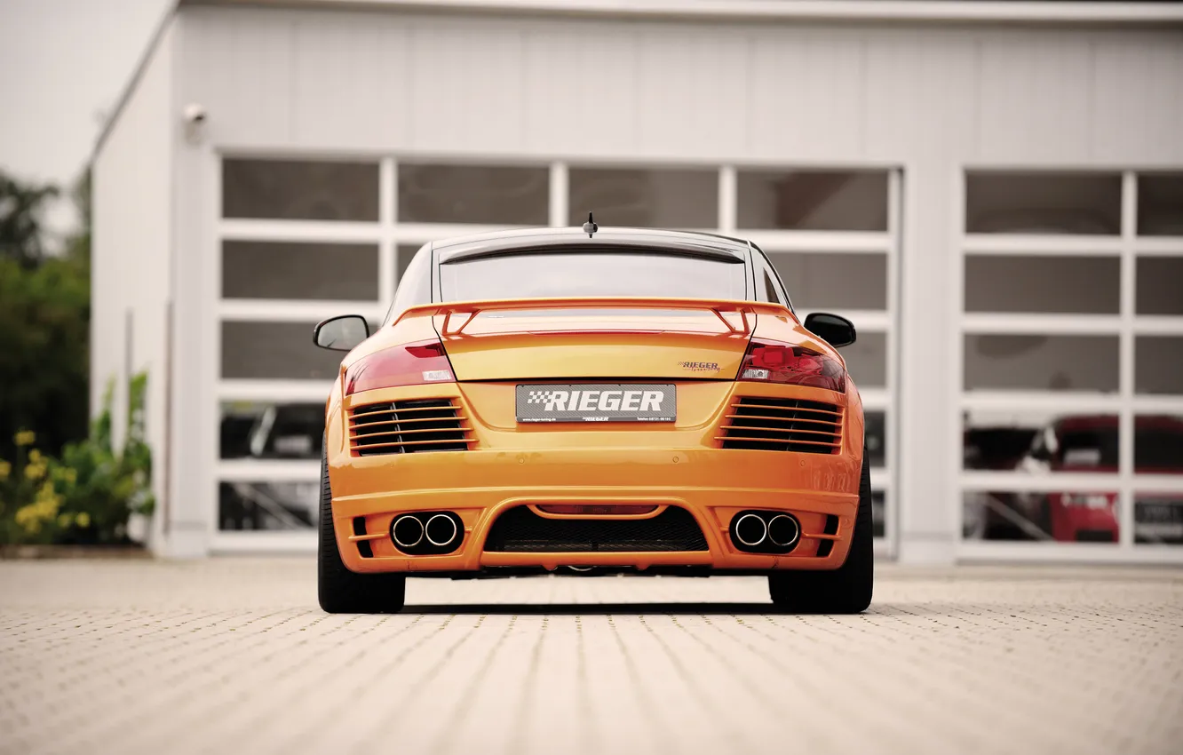 Photo wallpaper car, machine, tuning, 2011 Rieger Audi TT 8J