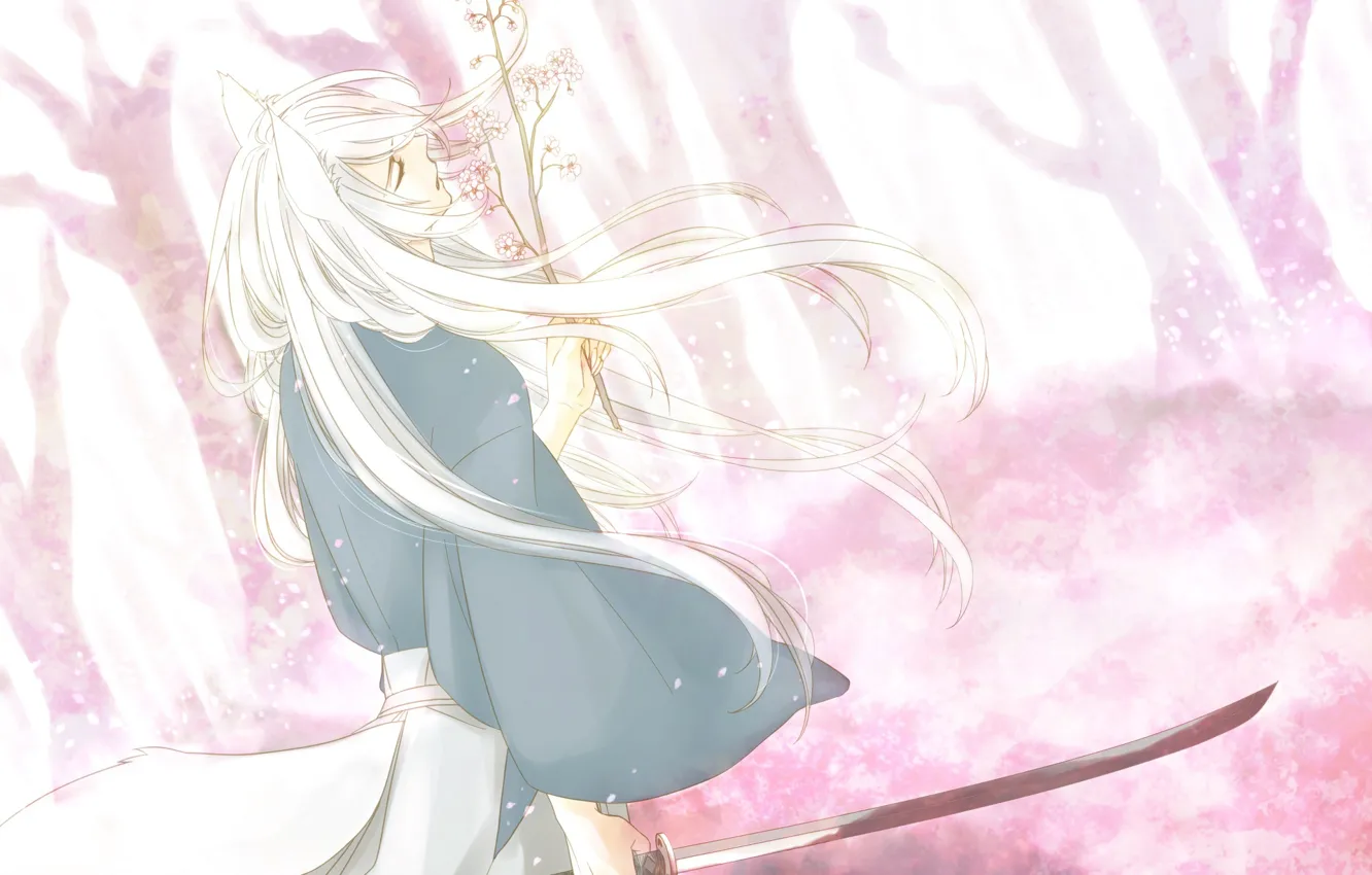 Photo wallpaper forest, the wind, sword, kamisaa the hajimemashita, Tomoya, very nice God