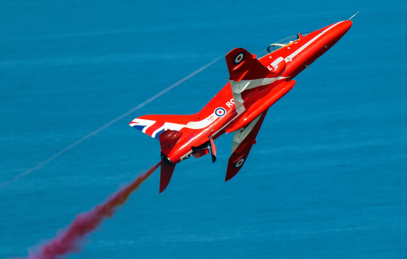 Photo wallpaper aviation, Airshow, the plane, Red Arrows