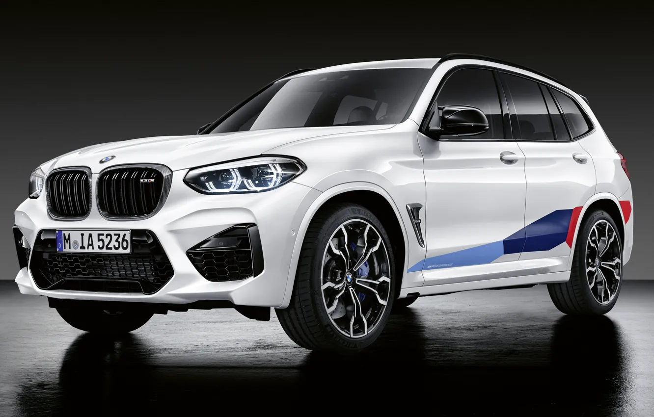 Photo wallpaper BMW, crossover, BMW X3, 2019, X3M, M Performance Parts