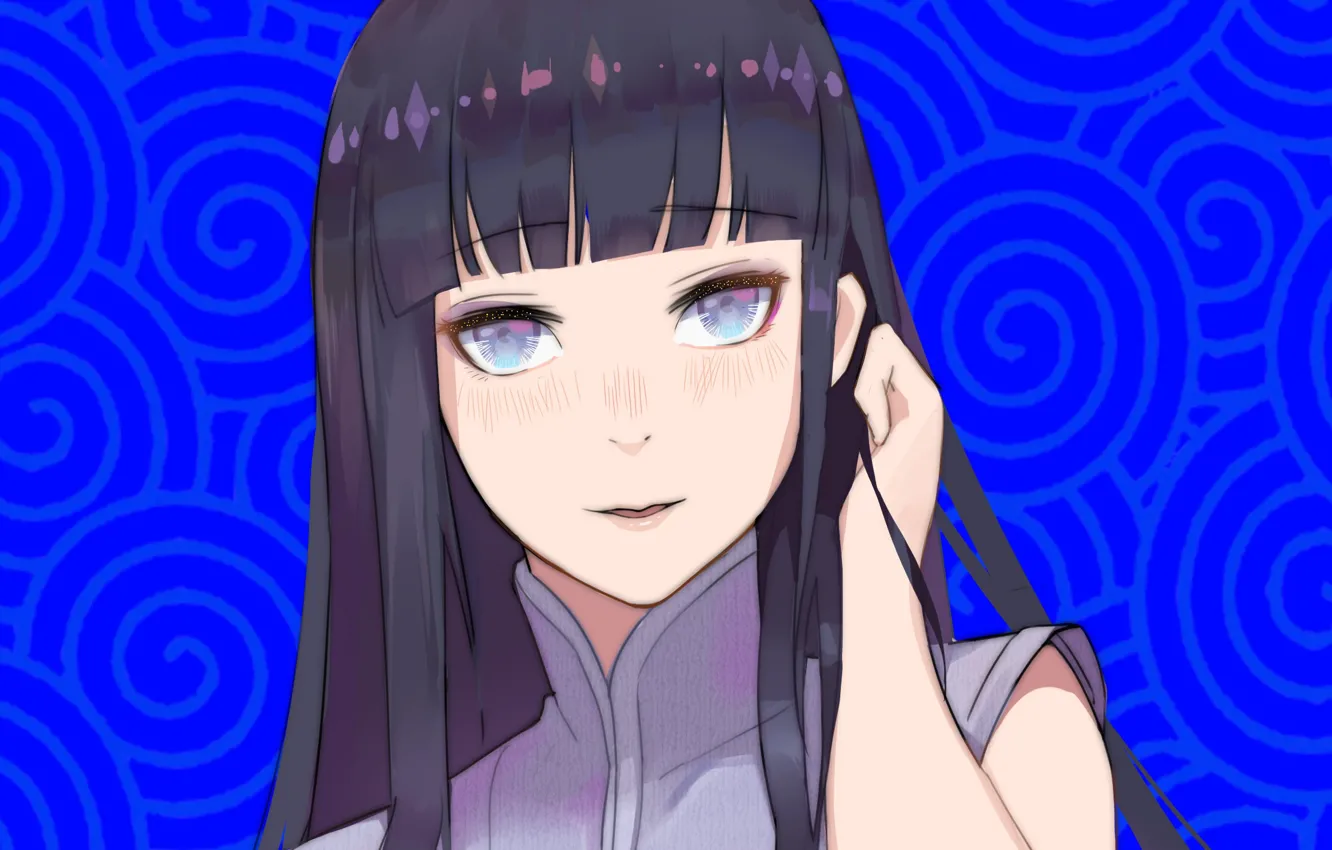 Photo wallpaper Hyuuga Hinata, NARUTO, Fanart, NARUTO: SHIPPŪDEN