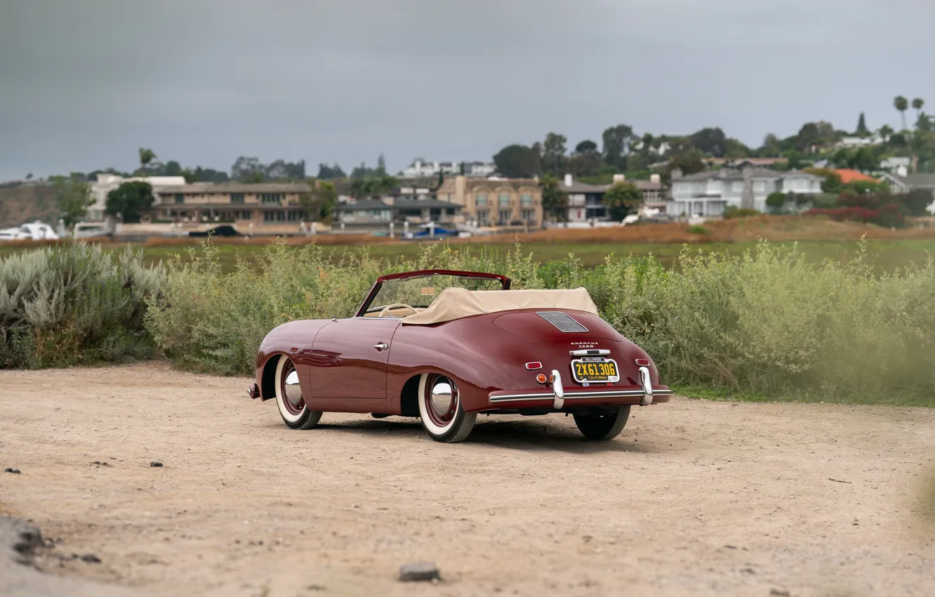 Photo wallpaper Porsche, 1953, 356, Porsche 356 1300 Cabriolet