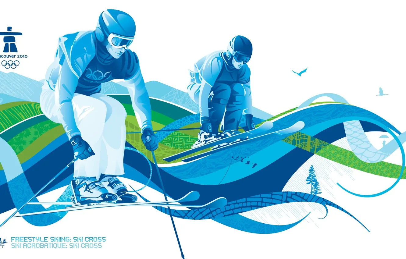 Photo wallpaper style, sport, Vancouver, vancouver 2010, freestyle, Olympics 2010, Olympic games, winter sports