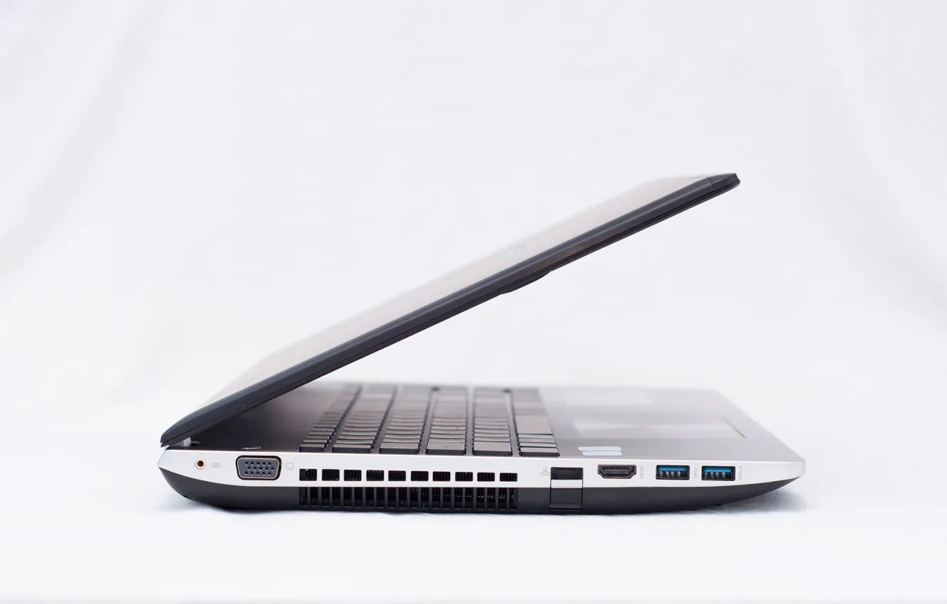 Photo wallpaper USB, white, black, Side, asus, N Series, keys, laptop