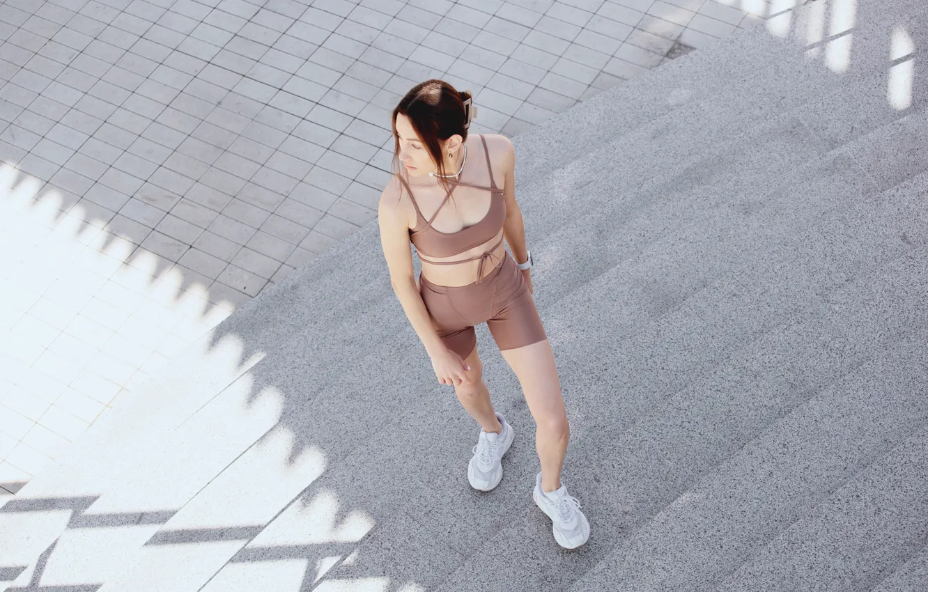 Photo wallpaper girl, sexy, hot girl, eyes, smile, beautiful, figure, model