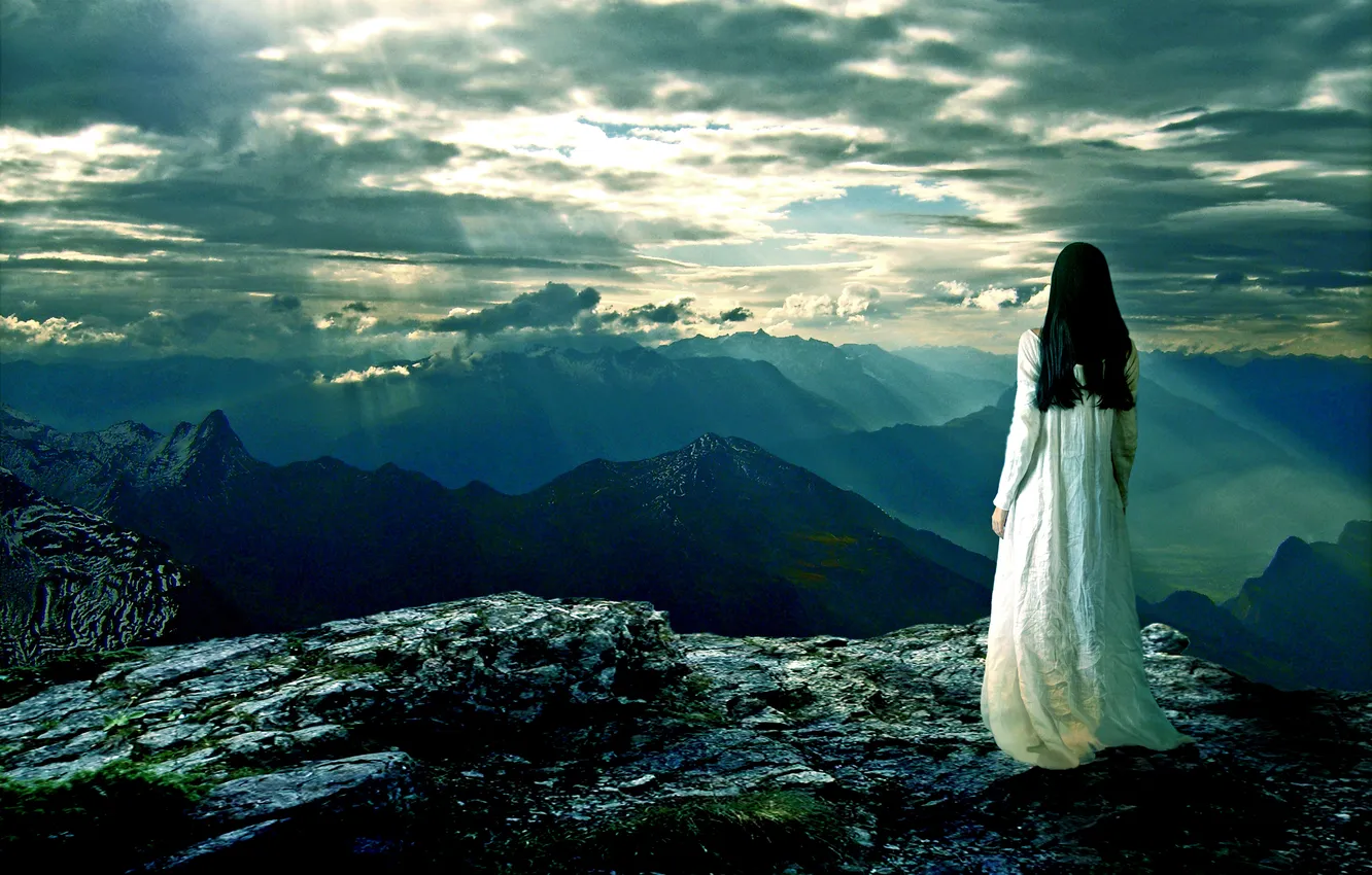Photo wallpaper loneliness, Gothic, the darkness, loneliness