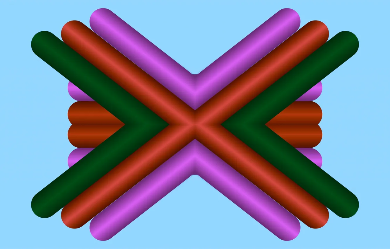 Photo wallpaper color, gradient, figure, different