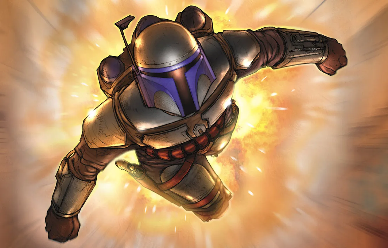 Photo wallpaper Star wars, Boba Fett, Boba Fett