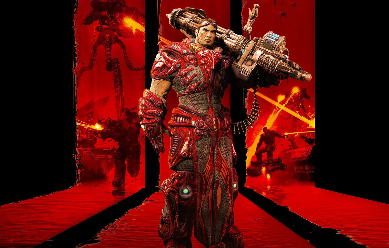 Photo wallpaper Wallpaper, the game, wallpapers, 1920x1080, shooter, Unreal Tournament 3, Epic Games, ut3