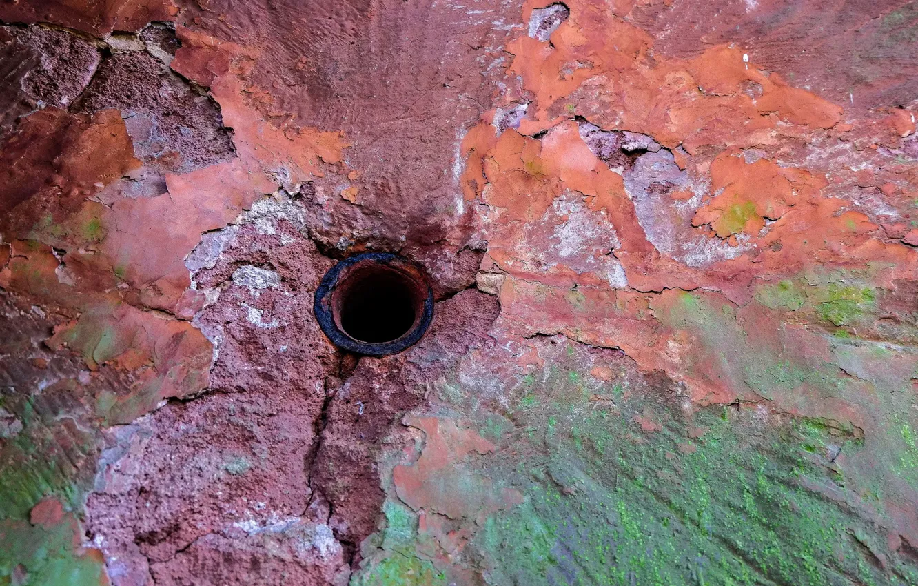 Photo wallpaper rust, oxidation, crusty