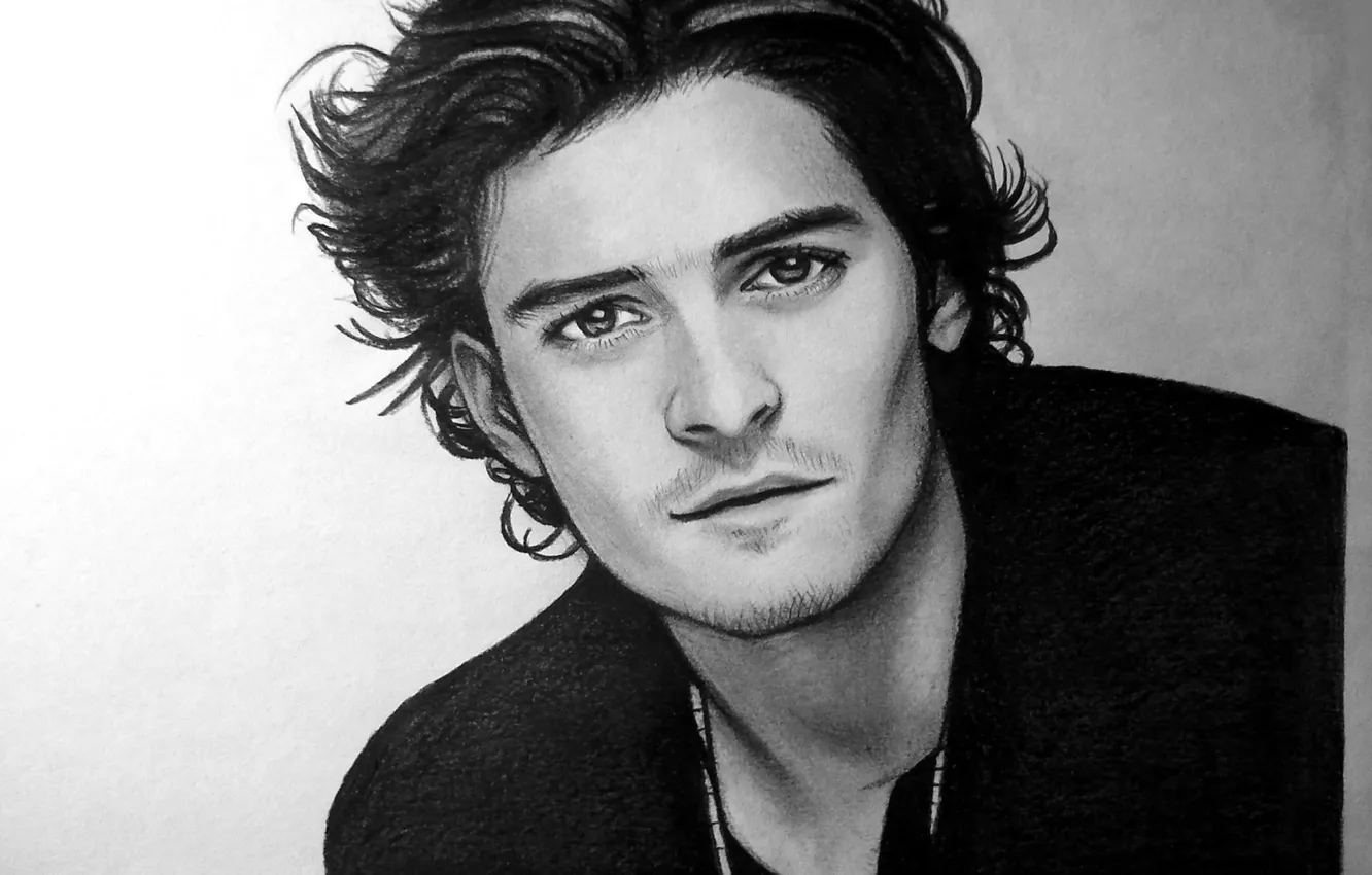 Photo wallpaper figure, portrait, Orlando Bloom