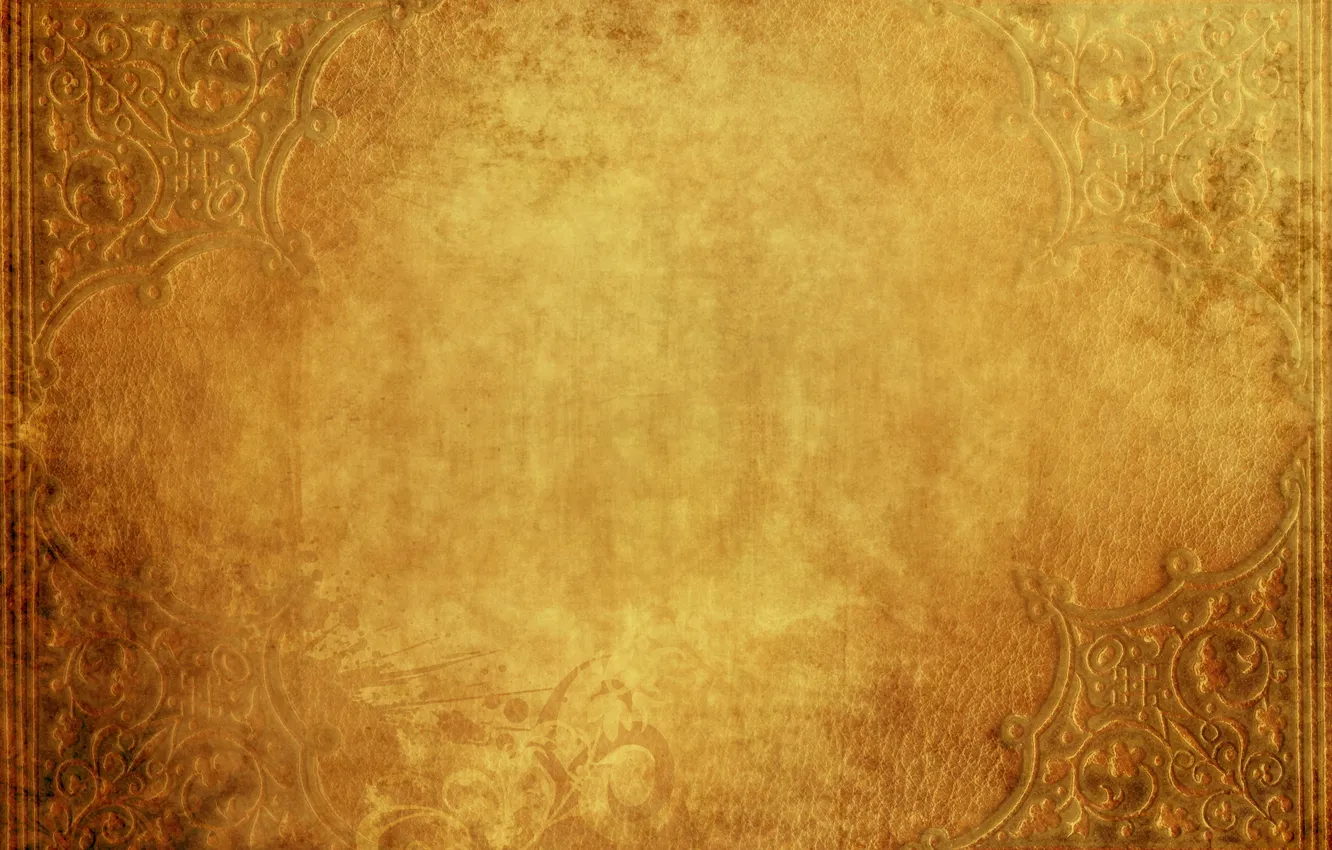 Photo wallpaper background, gold, pattern, texture