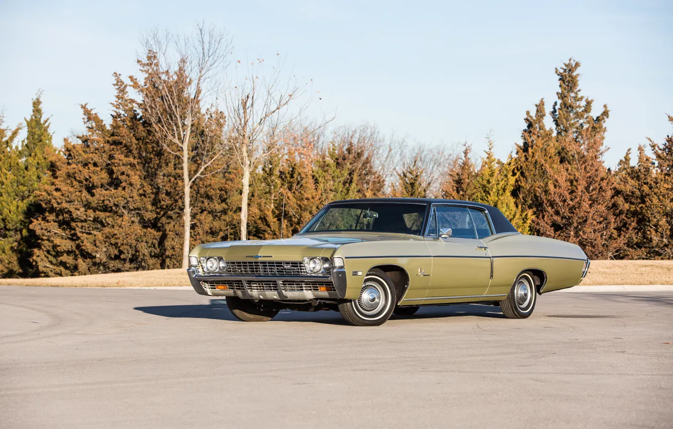 Photo wallpaper coupe, Chevrolet, Chevrolet, Coupe, Impala SS, 1968, Custom, Impala