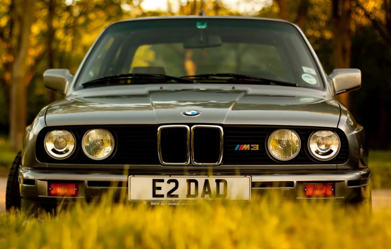 Photo wallpaper grey, BMW