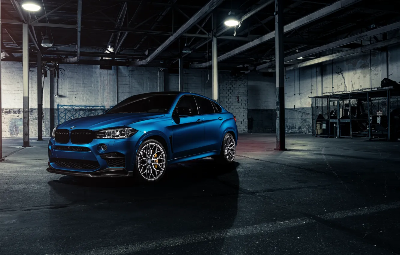 Photo wallpaper X6M, bmw x6, 2018, crossover