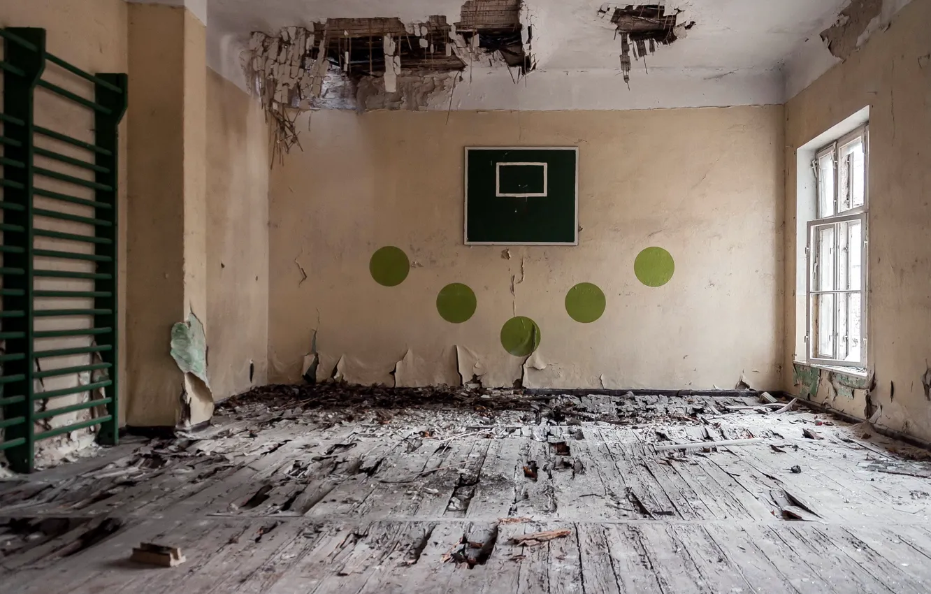 Photo wallpaper background, sport, hall