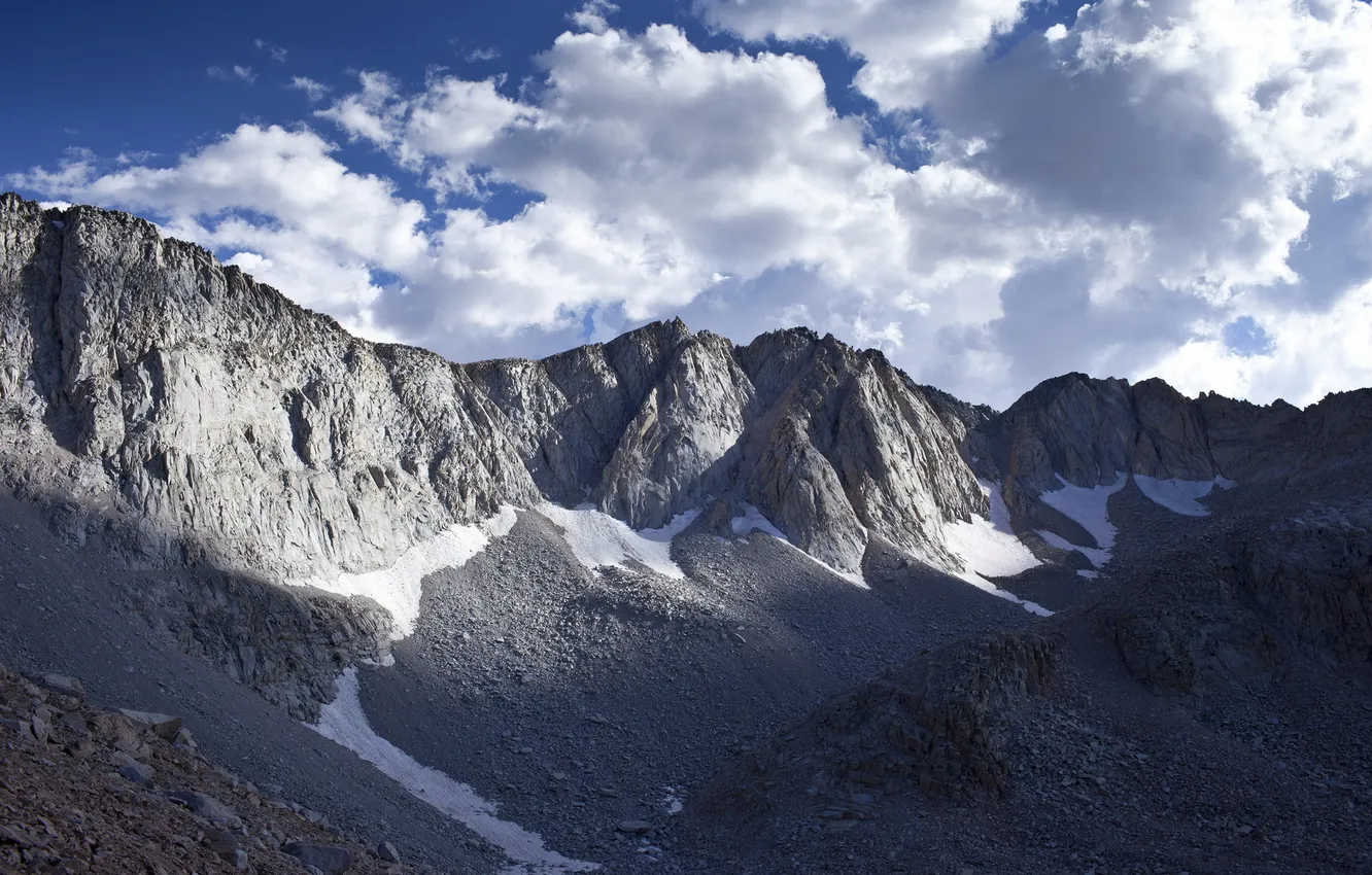 Photo wallpaper the sky, mountains, nature