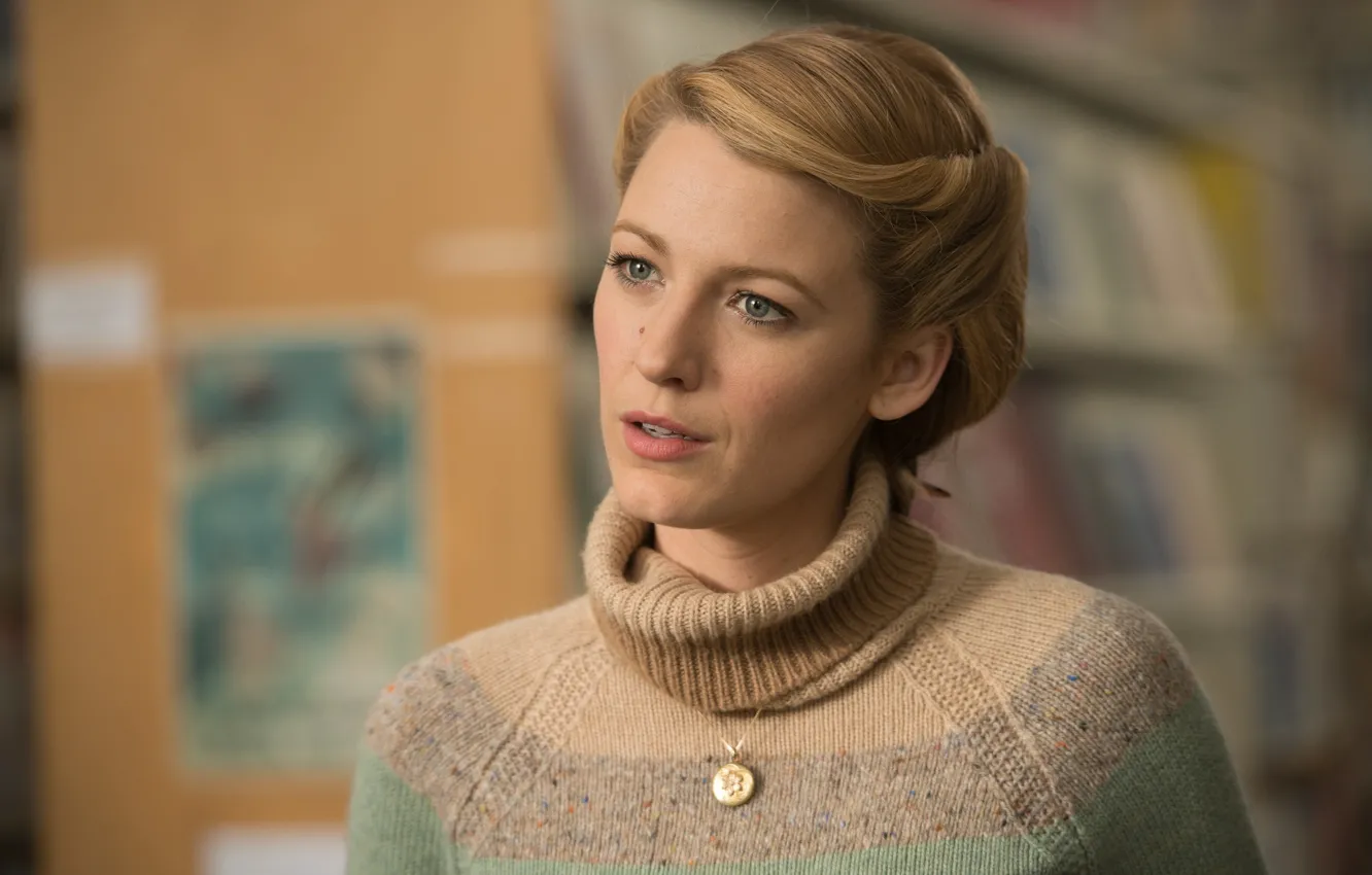 Photo wallpaper portrait, actress, blonde, Blake Lively