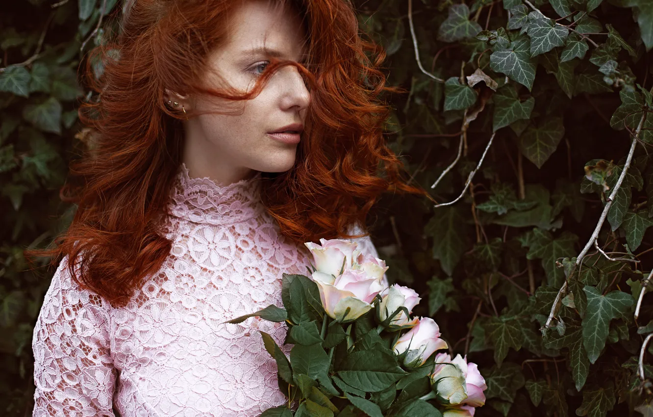 Photo wallpaper sponge, redhead, kassio. epia