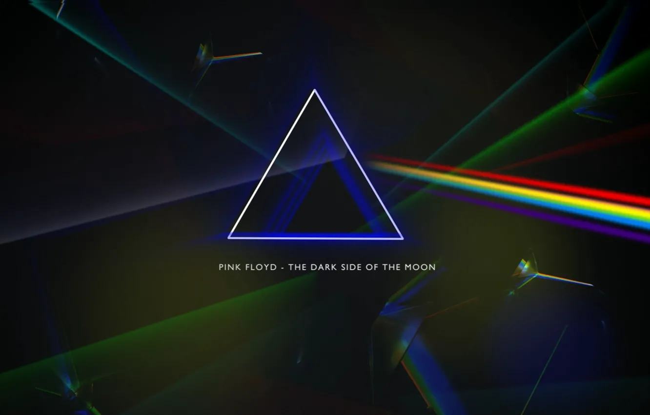 Photo wallpaper prism, Pink Floyd, Progressive rock, the dark side of the moon, album cover