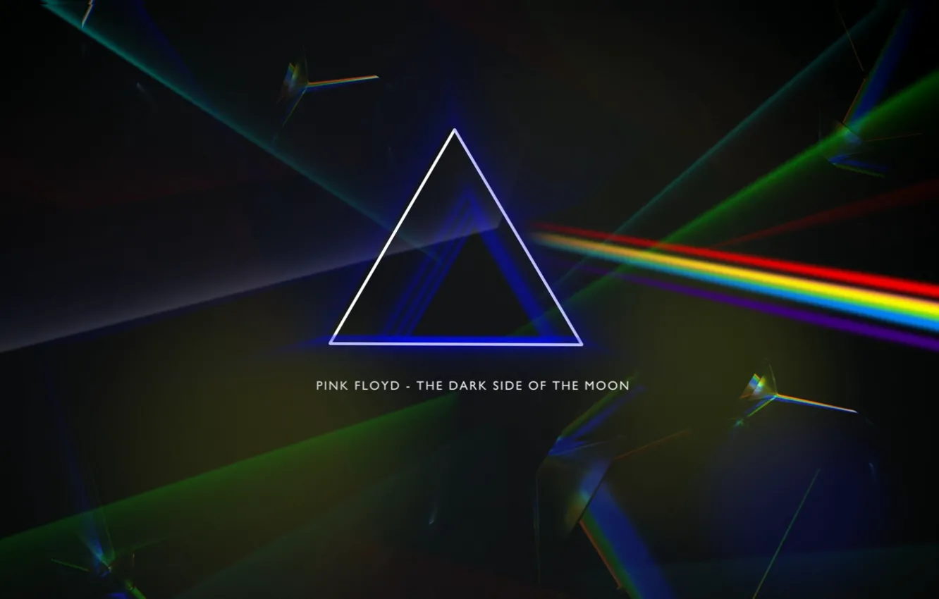 Photo wallpaper Pink Floyd, Prism, Progressive rock, album cover, The Dark Side of the Moon