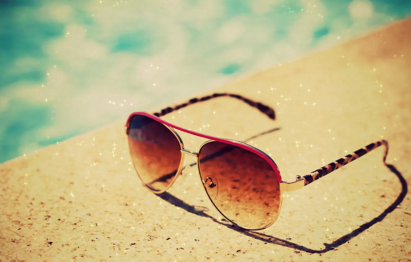Photo wallpaper summer, style, background, widescreen, Wallpaper, sequins, glasses, wallpaper