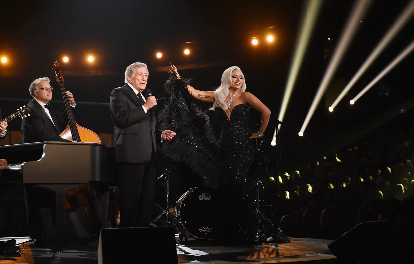 Photo wallpaper music, jazz, Music, jazz, Lady Gaga, Lady Gaga, Grammy, Grammy