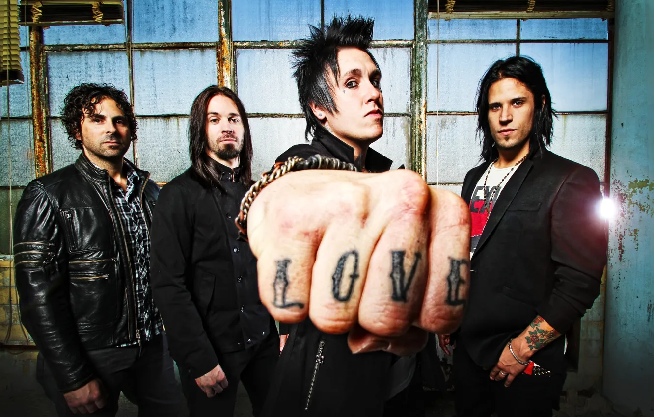 Photo wallpaper music, mood, male, papa roach