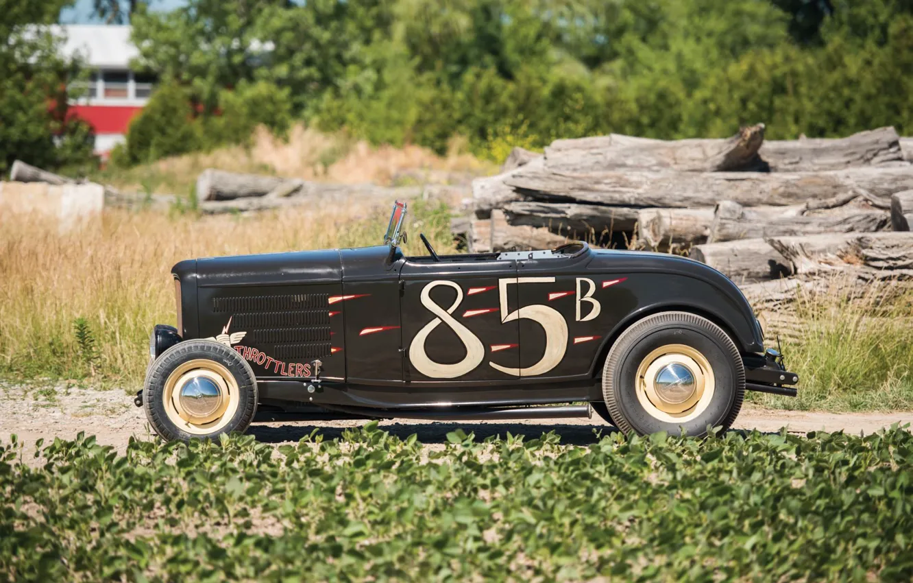 Photo wallpaper Roadster, Ford, Hot Rod, 1932, Hot rod, Hi-Boy
