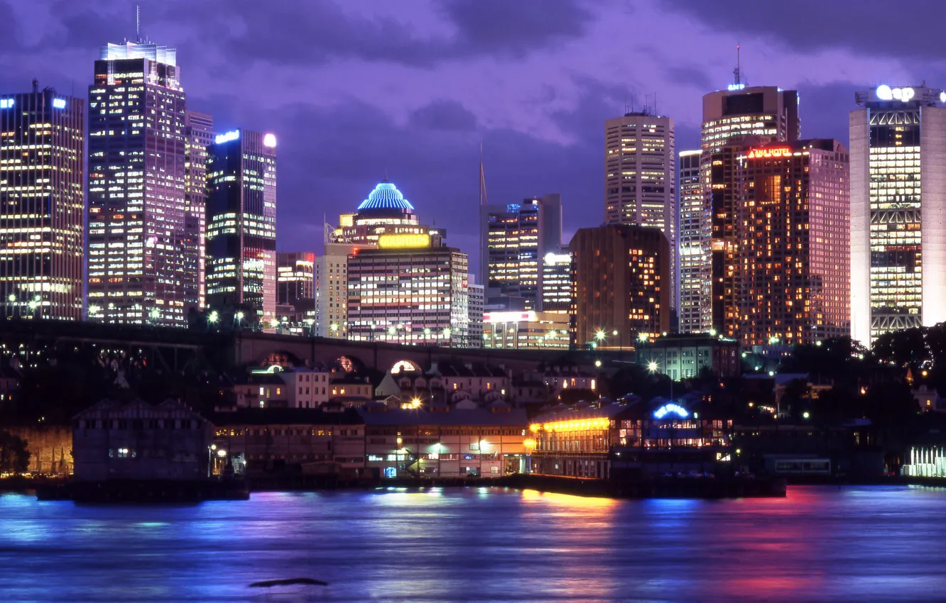Photo wallpaper Australia, Sydney, downtown