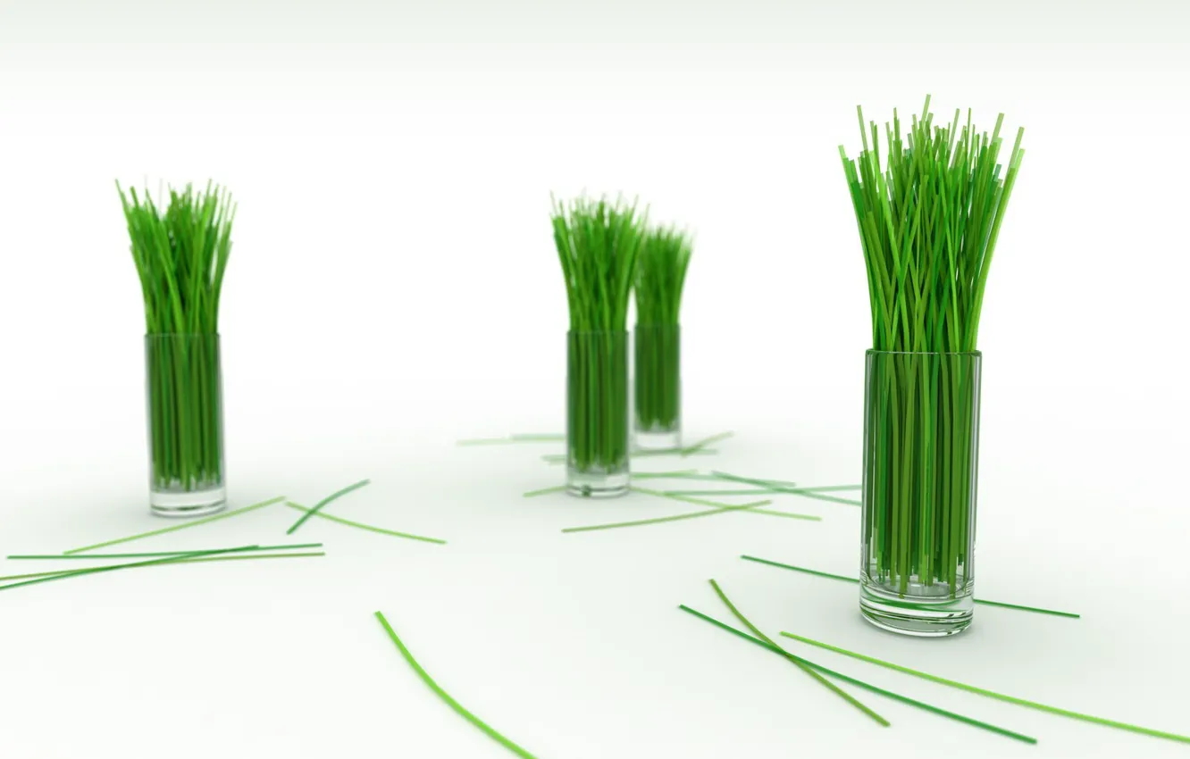 Photo wallpaper strips, glass, minimalism