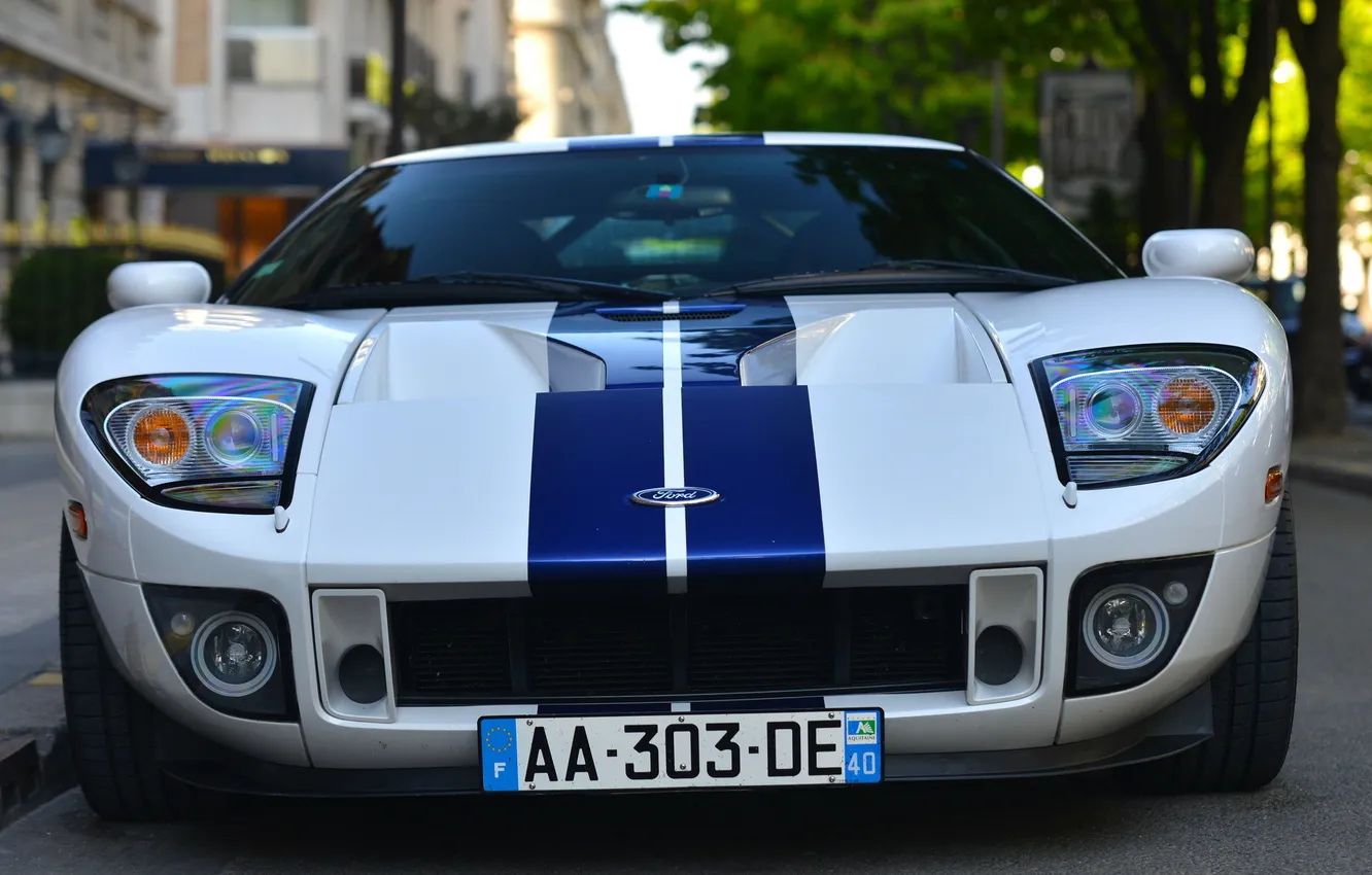 Photo wallpaper Ford, Ford, the front, Supercar