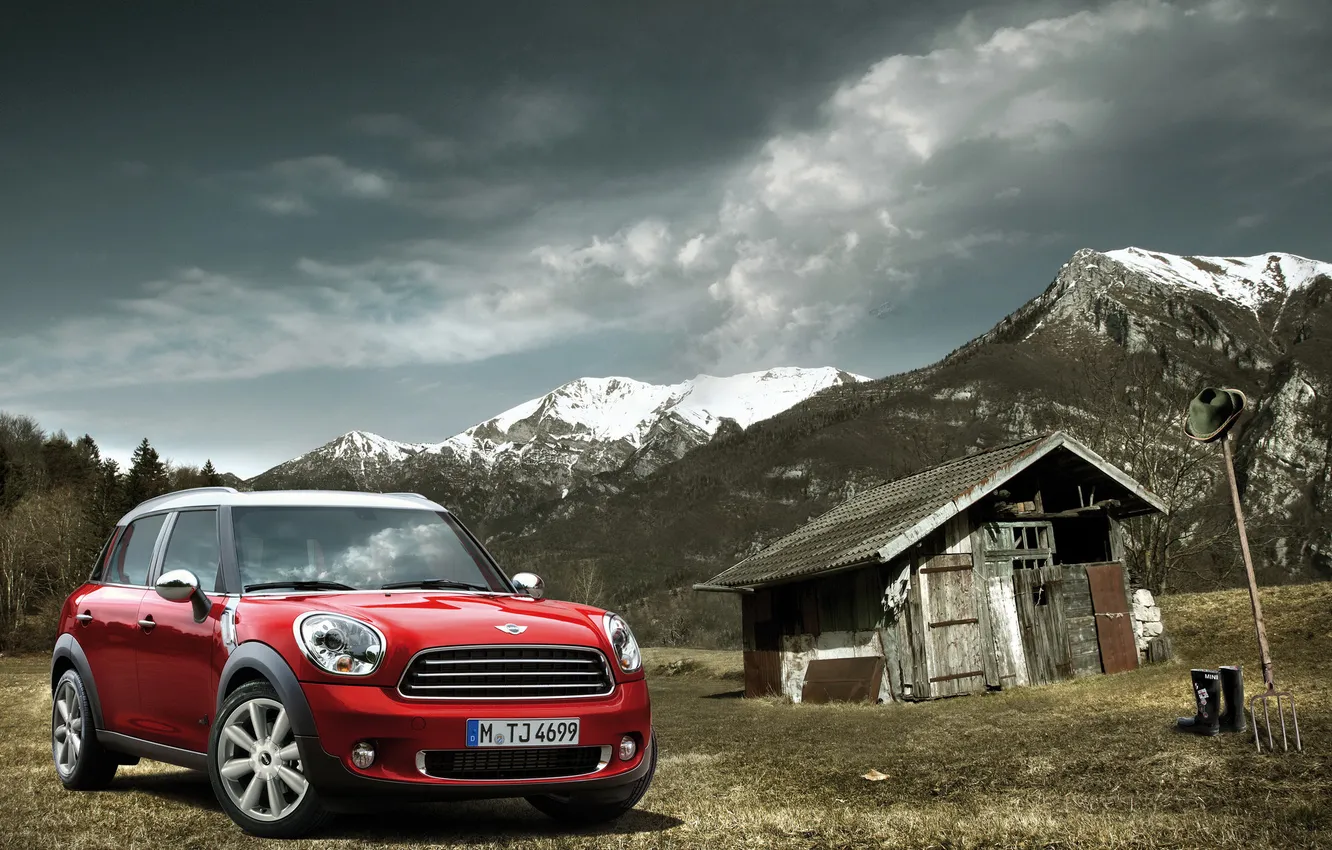 Photo wallpaper auto, landscape, mini