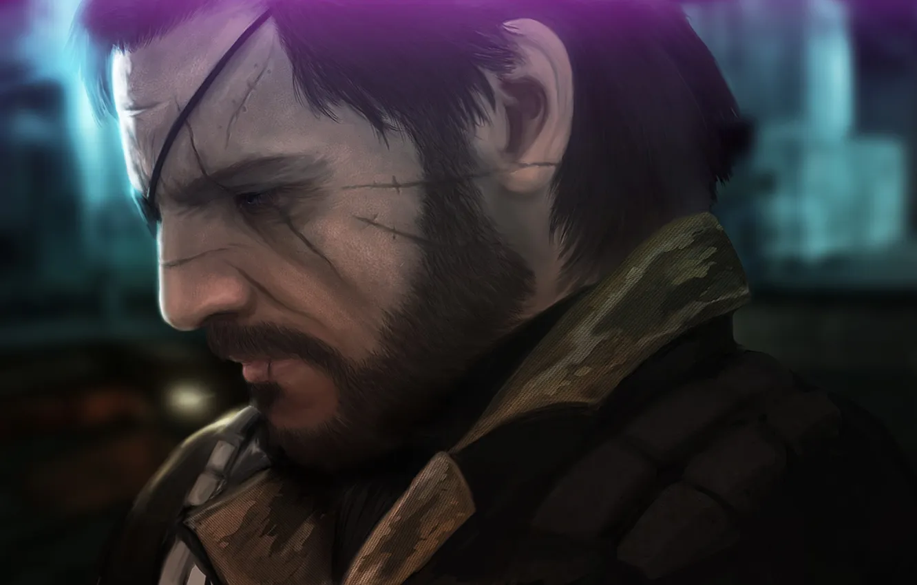 Photo wallpaper Naked Snake, mgs, Big Boss, Metal Gear Solid V: The Phantom Pain, Punished Snake