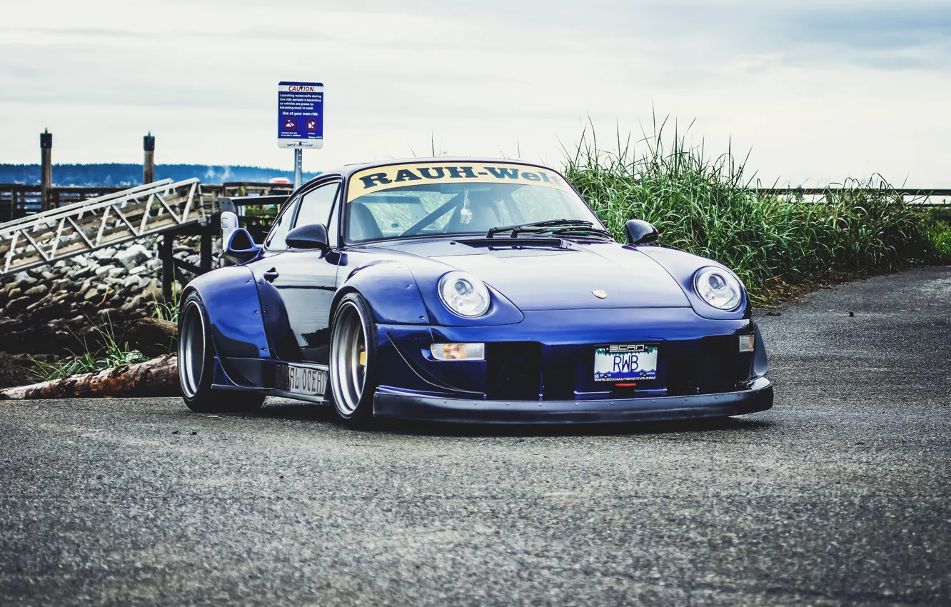 Photo wallpaper 911, Porsche, GT2, 993