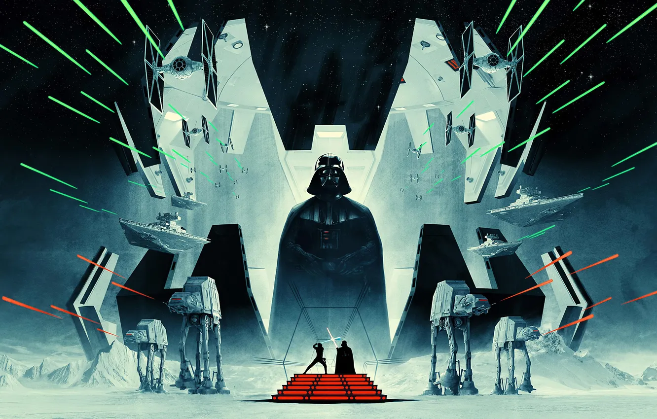Photo wallpaper Star Wars, Darth Vader, Star Wars, Darth Vader, Jedi, Jedi, Darth Vader