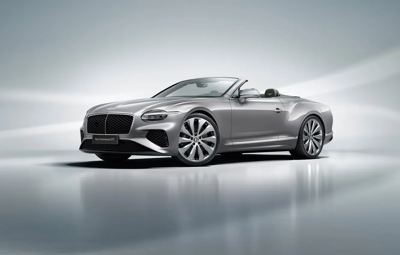 Photo wallpaper Bentley, Continental, Convertible, 2025